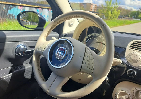 Fiat 500 cena 20900 przebieg: 159000, rok produkcji 2011 z Płoty małe 562